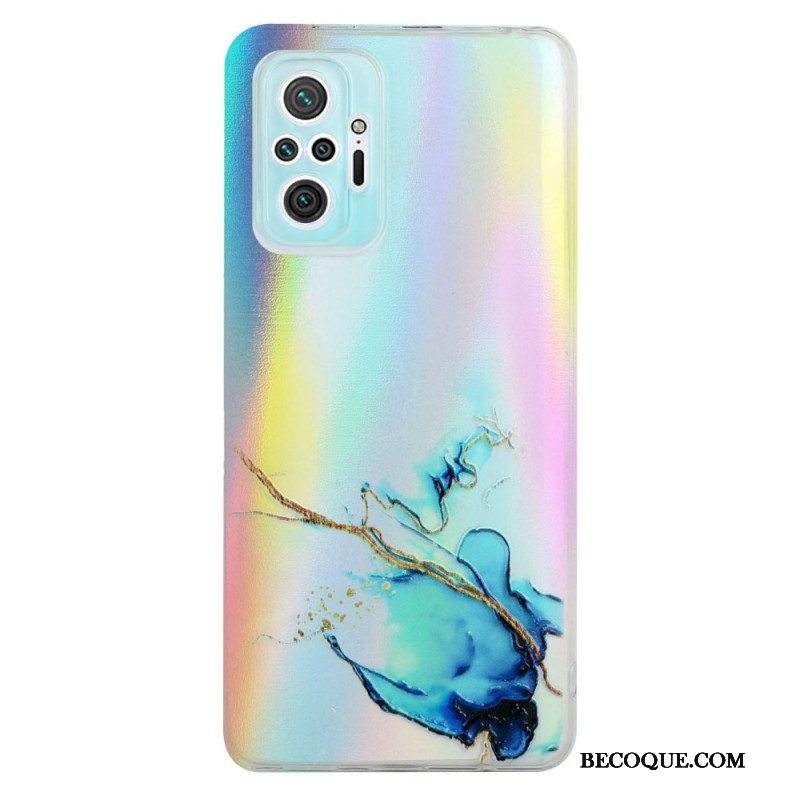 Kuori Xiaomi Redmi Note 10 Pro Laserefekti Marble