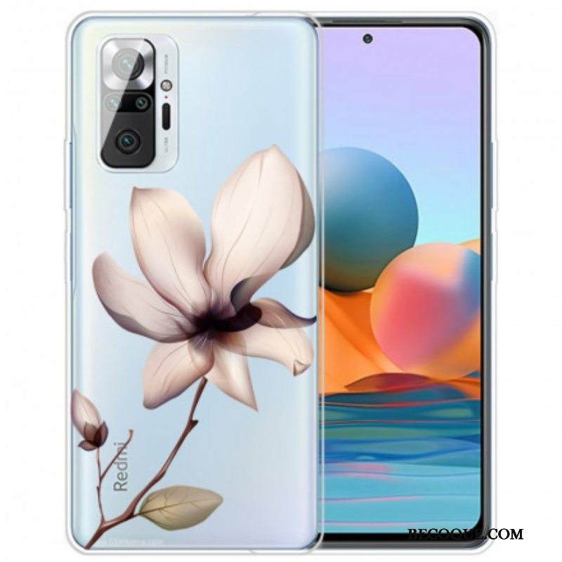 Kuori Xiaomi Redmi Note 10 Pro Läpinäkyvä Yksi Kukka