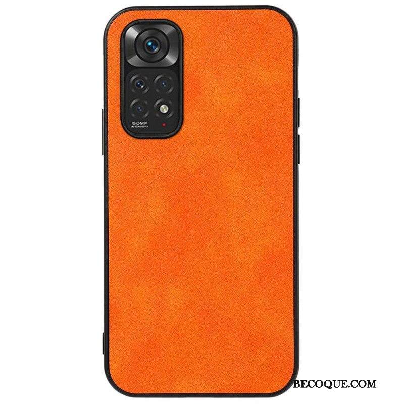 Kuori Xiaomi Redmi Note 11 / 11S Litsi Tekonahkaa