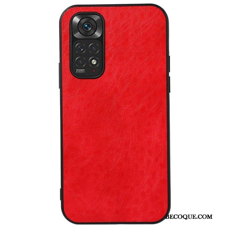 Kuori Xiaomi Redmi Note 11 / 11S Teksturoitu Keinonahka