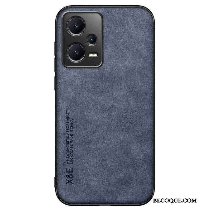 Kuori Xiaomi Redmi Note 12 Pro X&e Leather Effect -nahka