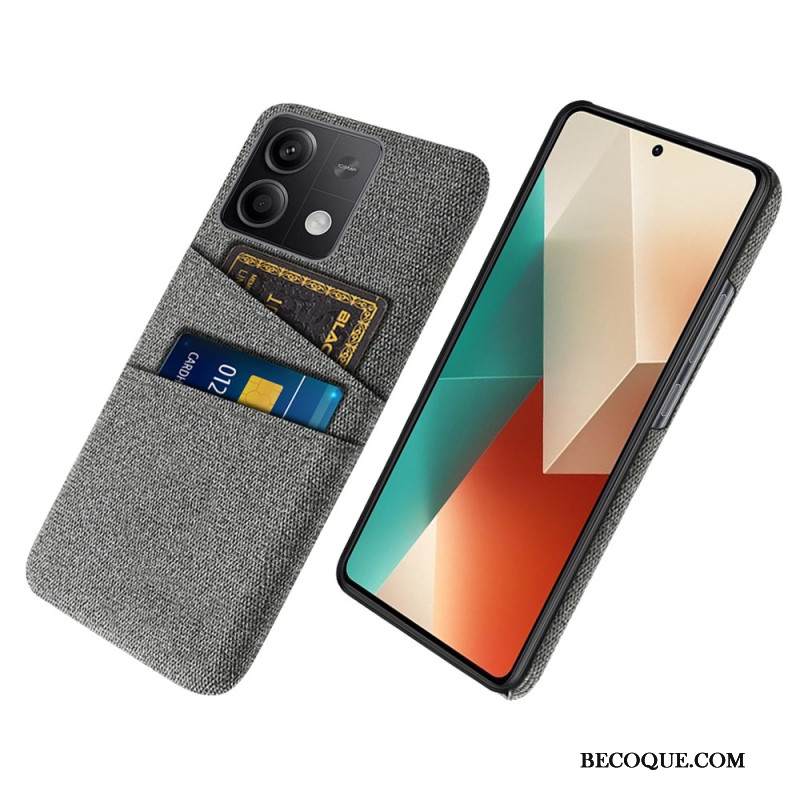 Kuori Xiaomi Redmi Note 13 5g Kangas Kaksoiskorttipidike Suojakuori