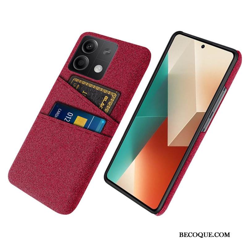 Kuori Xiaomi Redmi Note 13 5g Kangas Kaksoiskorttipidike Suojakuori