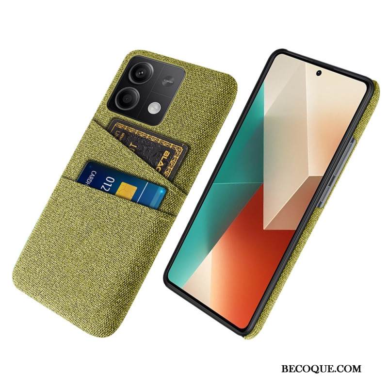 Kuori Xiaomi Redmi Note 13 5g Kangas Kaksoiskorttipidike Suojakuori