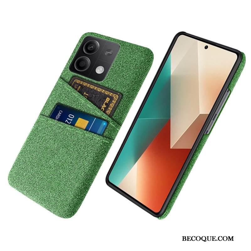 Kuori Xiaomi Redmi Note 13 5g Kangas Kaksoiskorttipidike Suojakuori