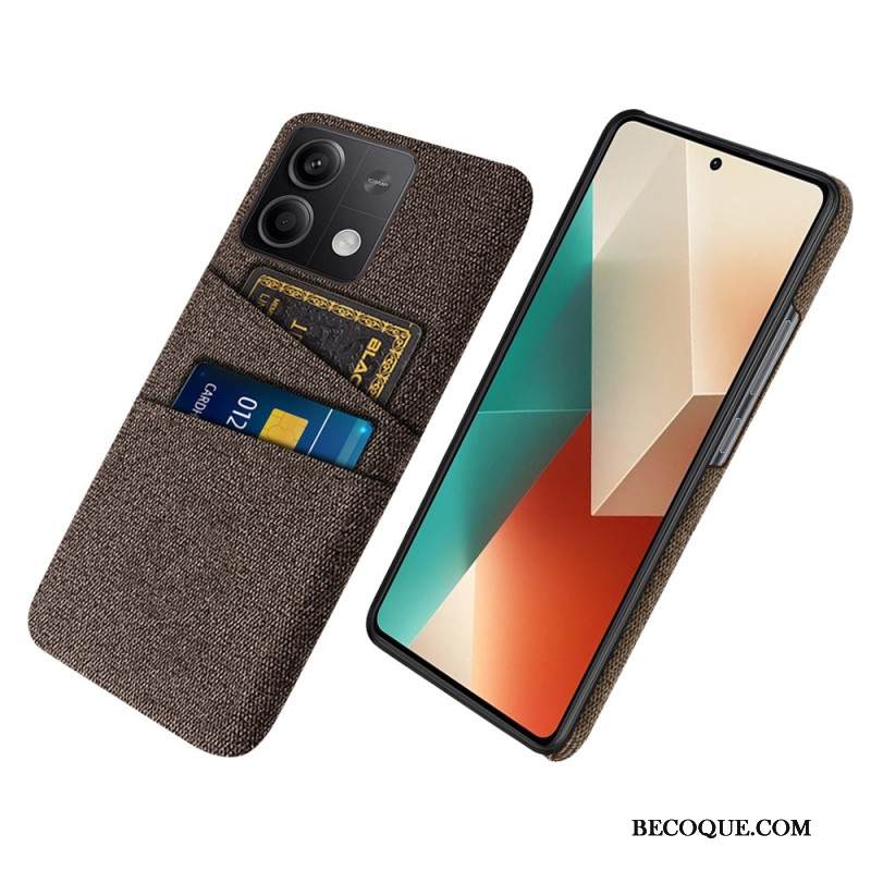 Kuori Xiaomi Redmi Note 13 5g Kangas Kaksoiskorttipidike Suojakuori