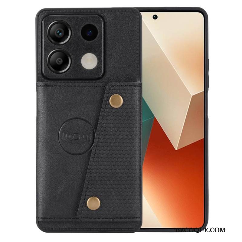 Kuori Xiaomi Redmi Note 13 5g Nahkainen Tehostekorttikotelo Suojakuori