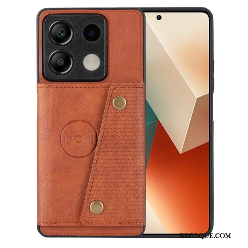 Kuori Xiaomi Redmi Note 13 5g Nahkainen Tehostekorttikotelo Suojakuori