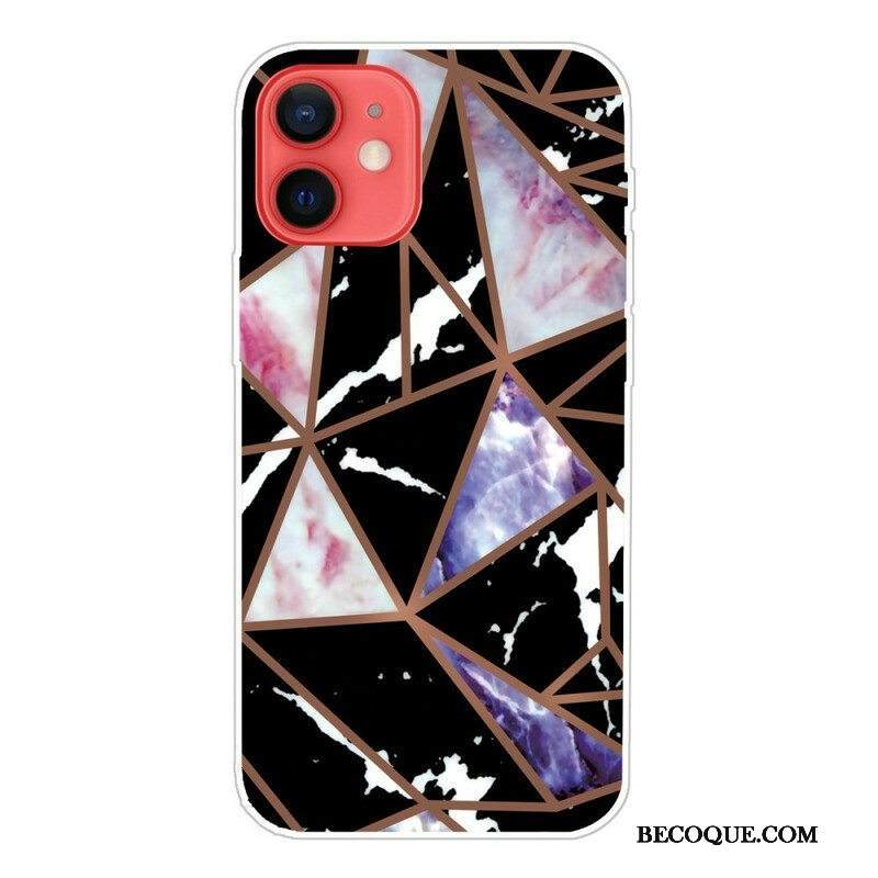 Kuori iPhone 13 Mini Decline Geometric Marble