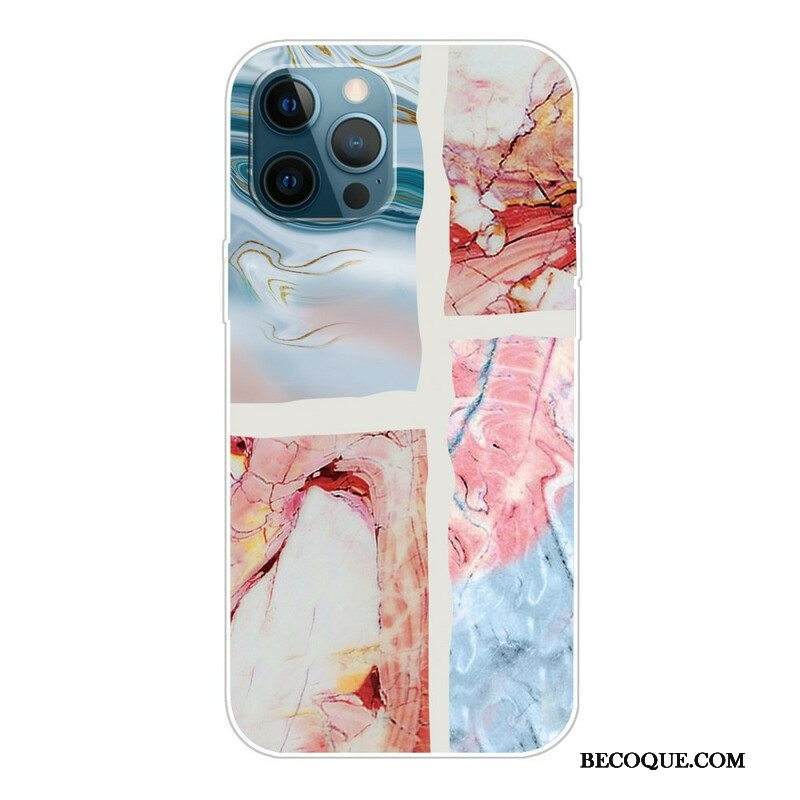 Kuori iPhone 13 Pro Decline Geometric Marble