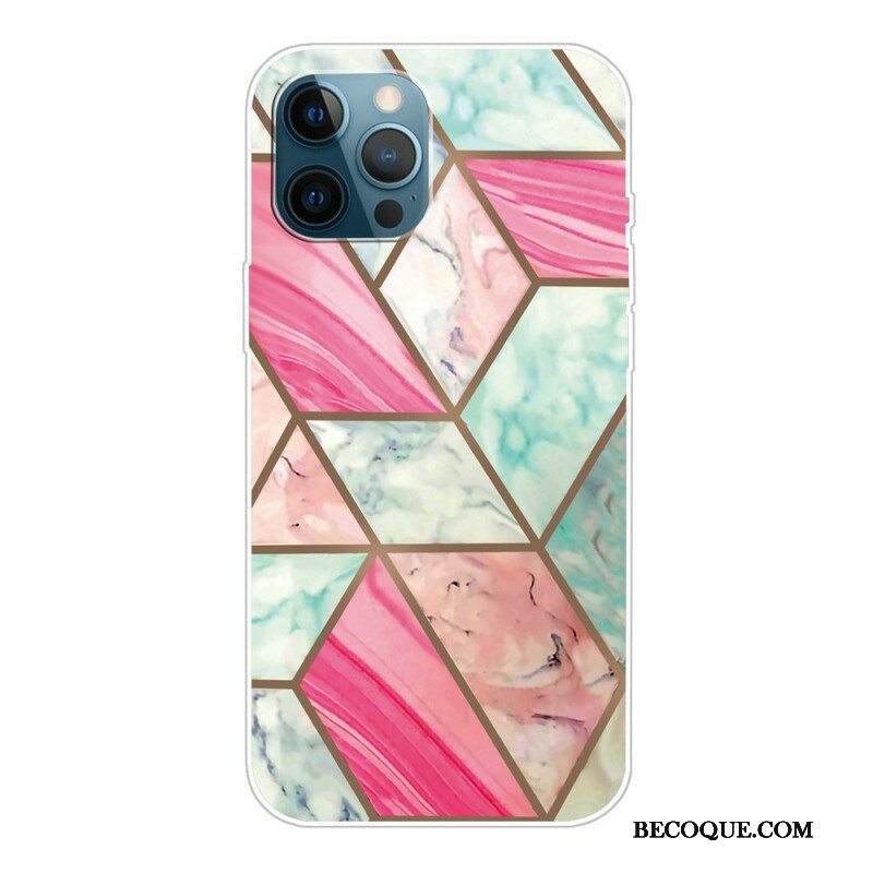 Kuori iPhone 13 Pro Decline Geometric Marble