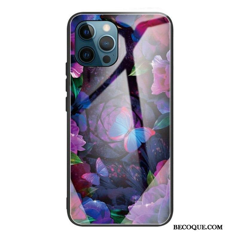 Kuori iPhone 13 Pro Max Butterflies Variation Karkaistu Lasi