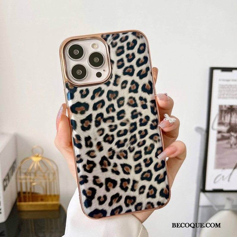 Kuori iPhone 14 Leopardin Ihovaikutus