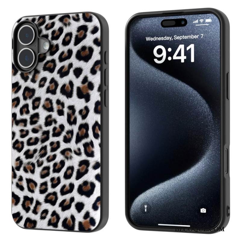 Kuori iPhone 16 Leopardityyli