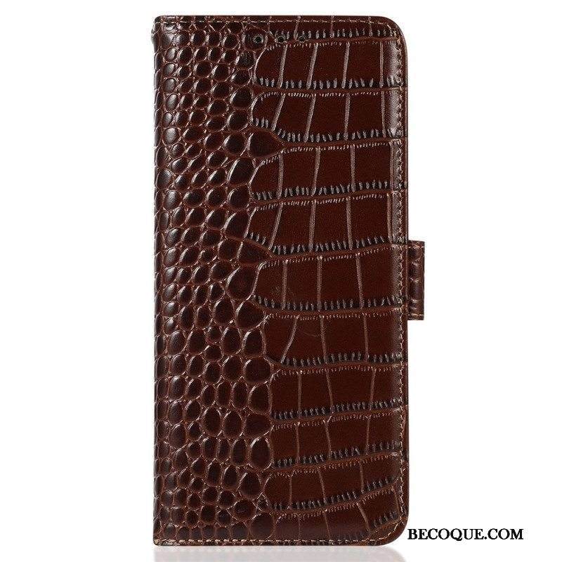 Nahkakotelo Xiaomi 13 Pro Crocodile Style Rfid