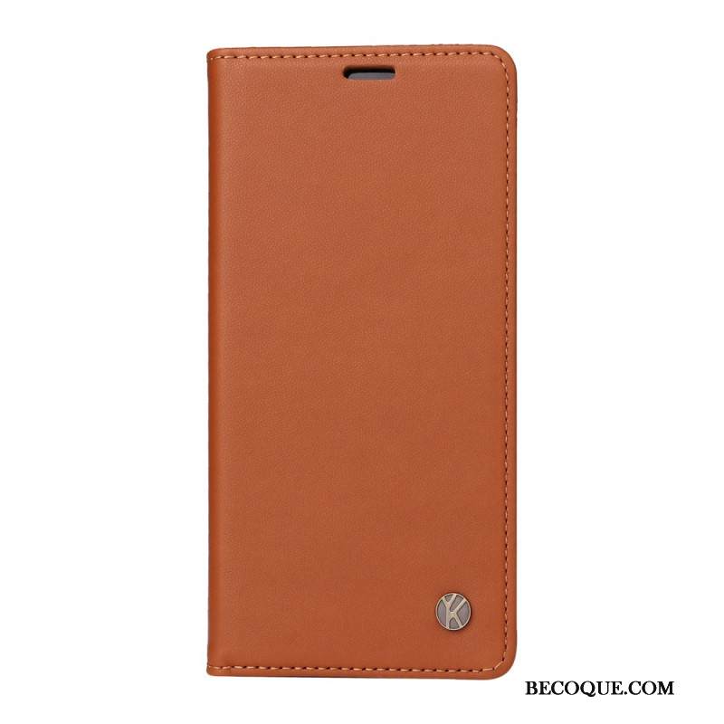 Nahkakotelo Xiaomi 14 Pro Yikatu Leather Style