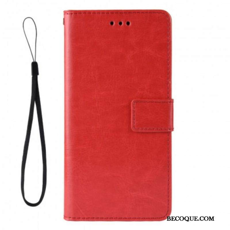 Nahkakotelo Xiaomi Redmi Note 10 / 10S Flashy Faux Leather