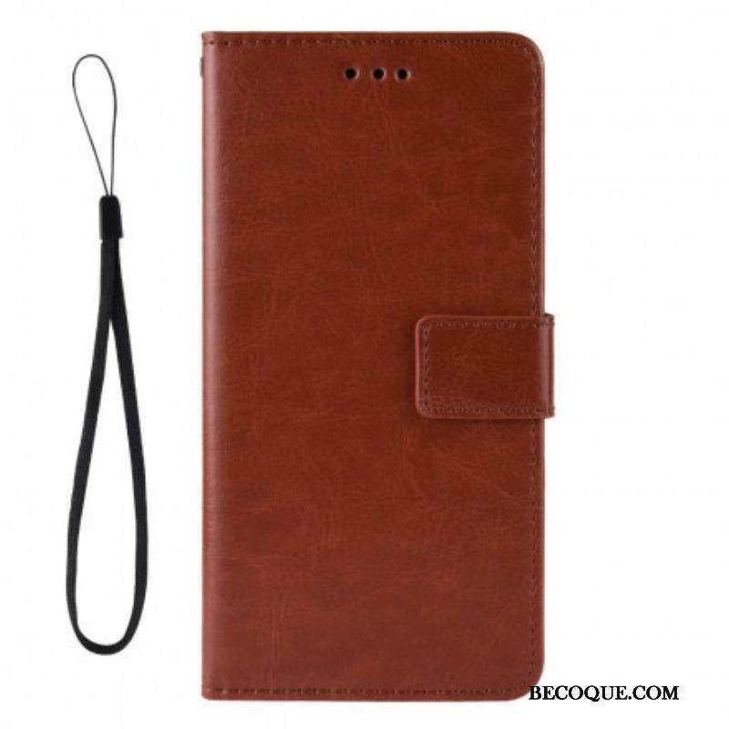 Nahkakotelo Xiaomi Redmi Note 10 / 10S Flashy Faux Leather