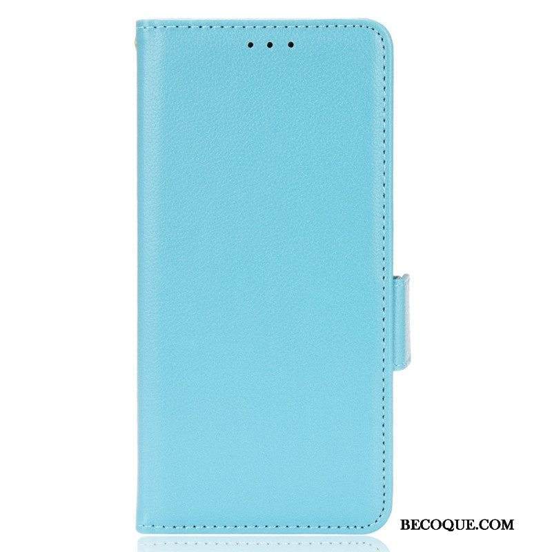 Nahkakotelo Xiaomi Redmi Note 11 Pro Plus 5G Perinteinen Litchi Faux Leather