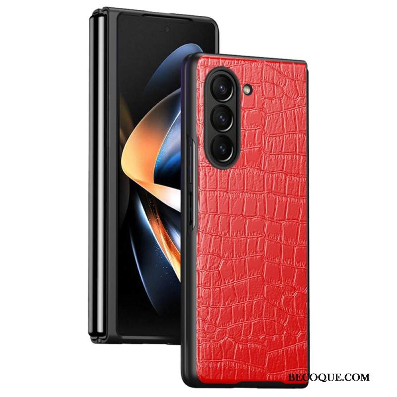 Puhelinkuoret Samsung Galaxy Z Fold 6 Krokotiilityyli