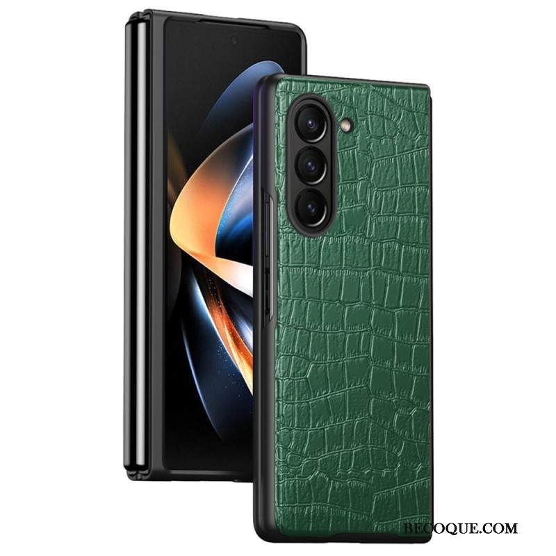 Puhelinkuoret Samsung Galaxy Z Fold 6 Krokotiilityyli