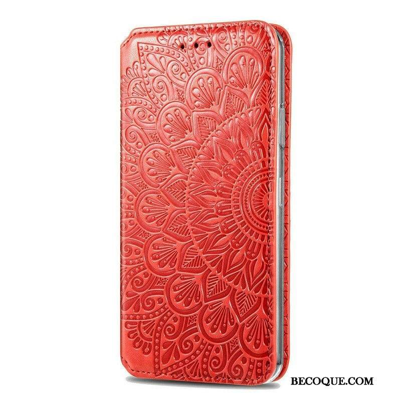 Puhelinkuoret Xiaomi Redmi Note 10 / 10S Kotelot Flip Intense Mandala