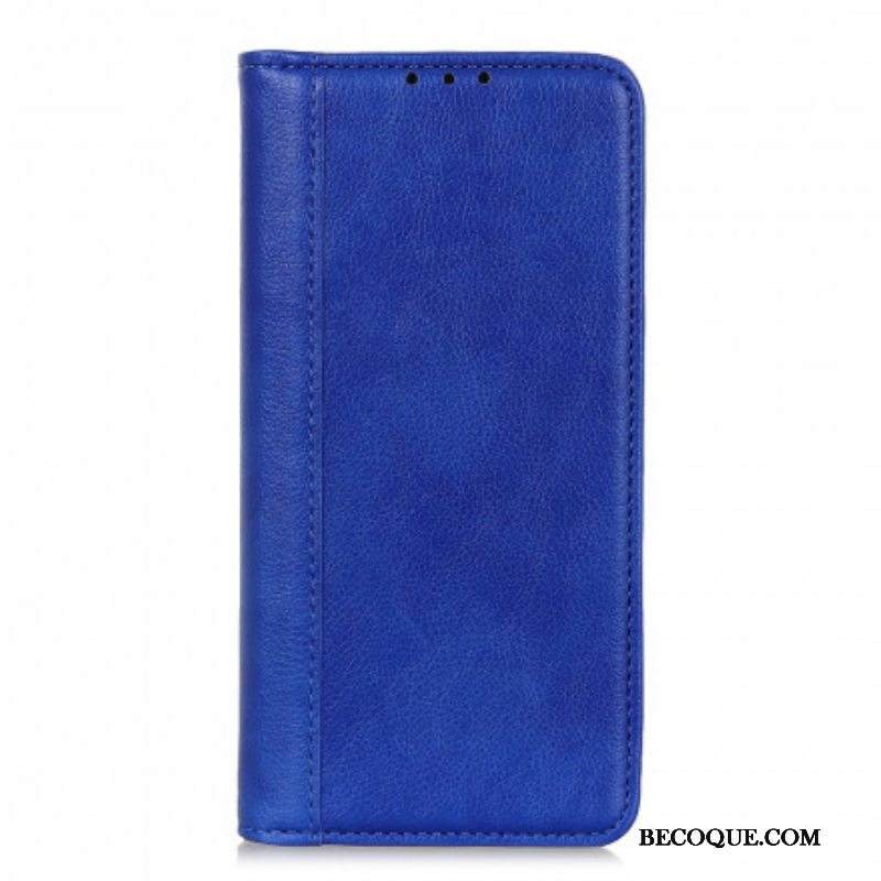 Puhelinkuoret Xiaomi Redmi Note 10 / 10S Kotelot Flip Litchi Split Leather -versio