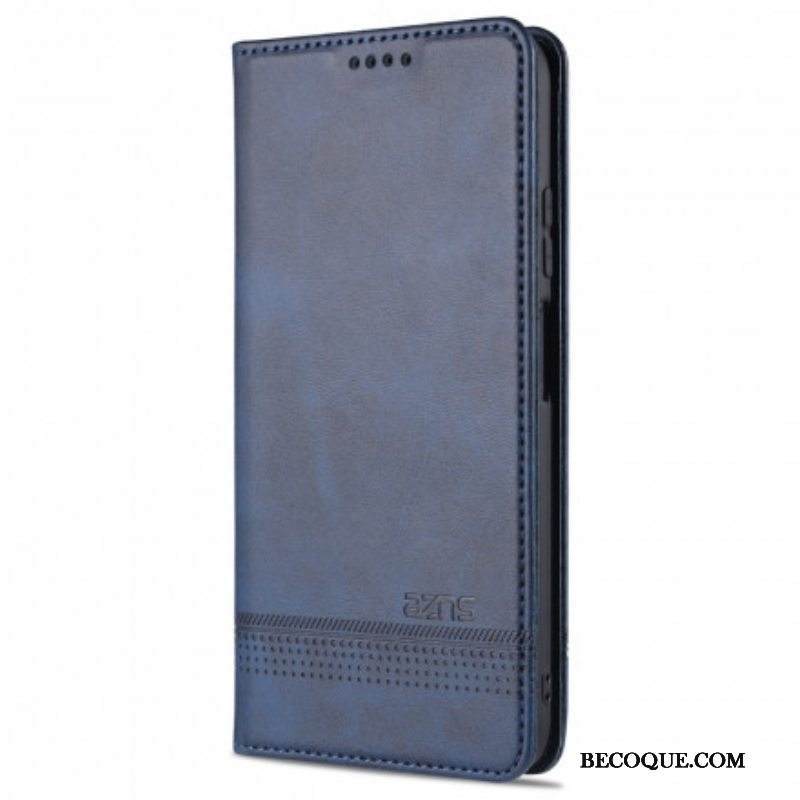 Puhelinkuoret Xiaomi Redmi Note 10 / 10S Kotelot Flip Style Leather Azns