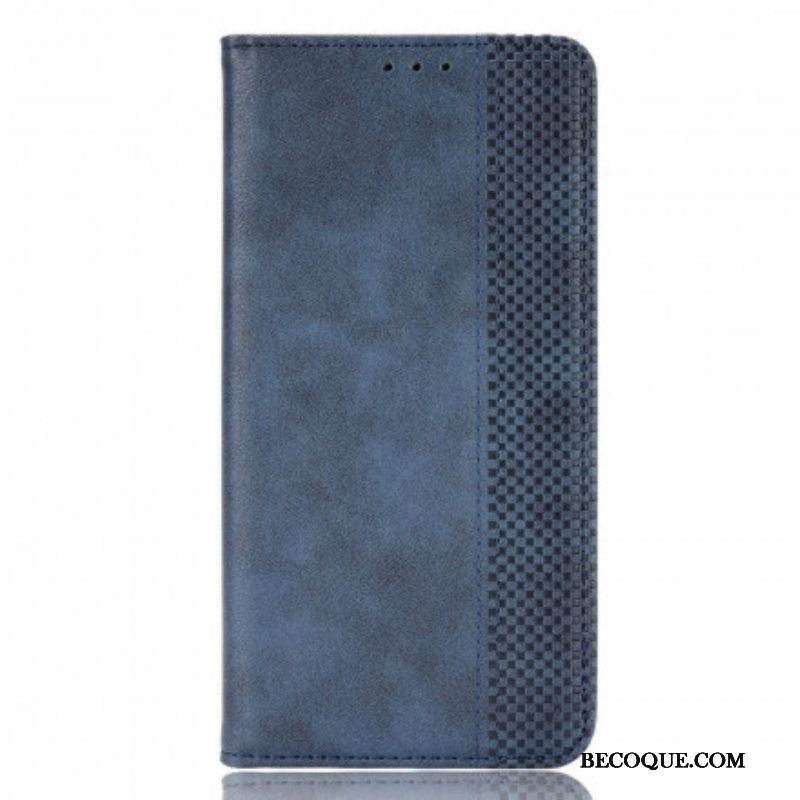 Puhelinkuoret Xiaomi Redmi Note 10 / 10S Kotelot Flip Tyylitelty Vintage-nahkaefekti