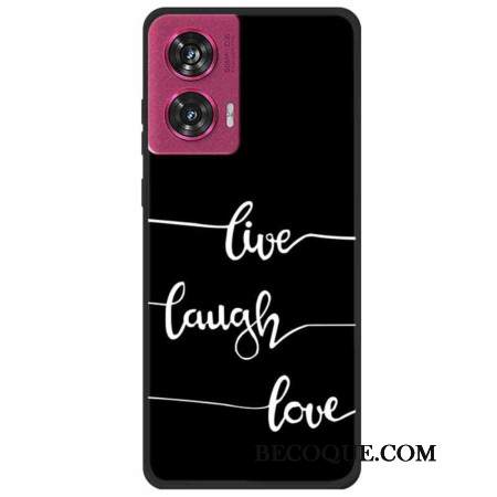 Case Motorola Edge 50 Fusion Puhelinkuoret Live Laugh Love