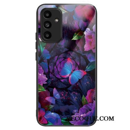 Case Samsung Galaxy A15 Puhelinkuoret Karkaistu Lasi Värikkäitä Perhosia