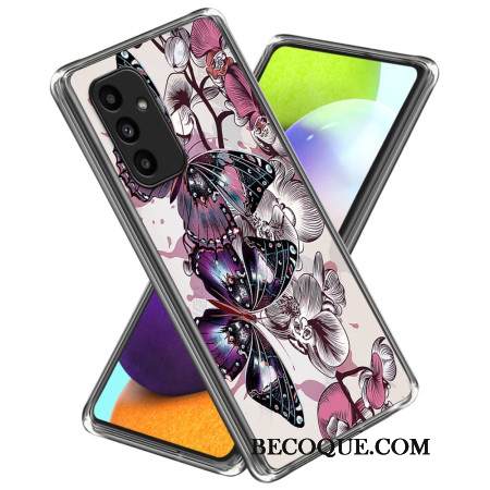 Case Samsung Galaxy A15 Puhelinkuoret Purppuraperhosia