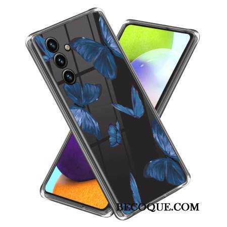 Case Samsung Galaxy A15 Puhelinkuoret Sinisiä Perhosia