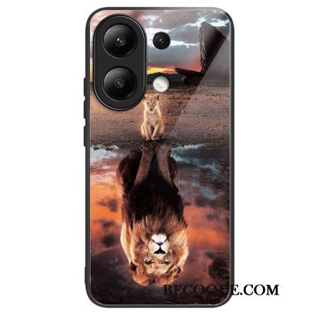 Case Xiaomi Redmi Note 13 4g Puhelinkuoret Lionceau Dream Karkaistu Lasi