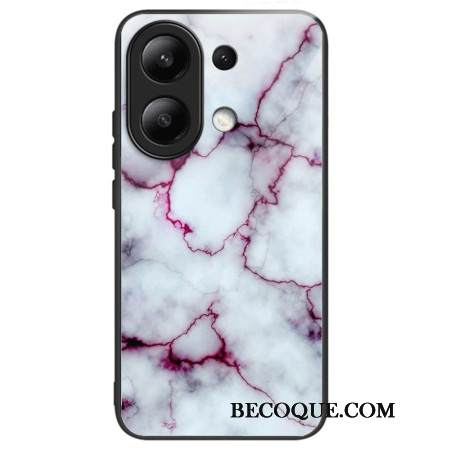 Case Xiaomi Redmi Note 13 4g Puhelinkuoret Purppuraa Marmoria Karkaistua Lasia