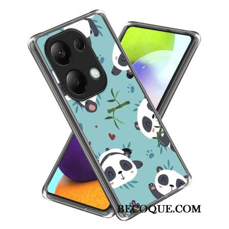 Case Xiaomi Redmi Note 13 Pro 4g Puhelinkuoret Söpöt Pandat