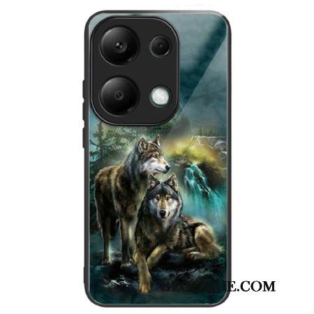 Case Xiaomi Redmi Note 13 Pro 4g Puhelinkuoret Tempered Glass Wolves