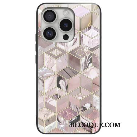 Case iPhone 16 Pro Puhelinkuoret Karkaistu Lasimarmorilohkot