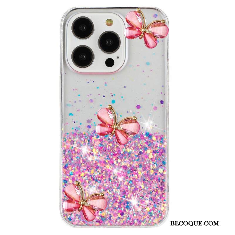 Case iPhone 16 Pro Puhelinkuoret Valoisia Perhosia