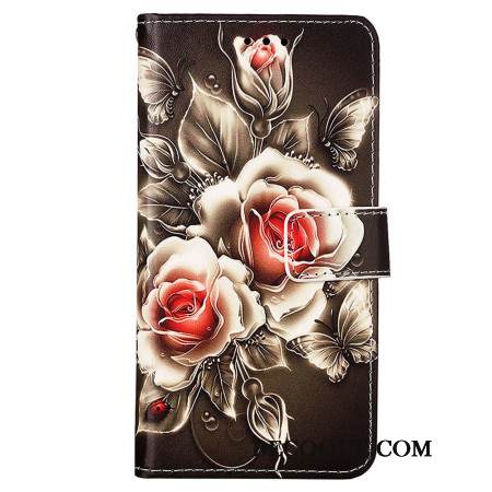 Kotelot Samsung Galaxy A15 Strap Roses