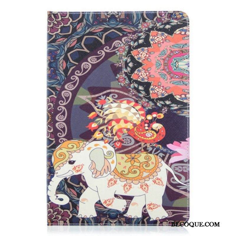 Kotelot Samsung Galaxy Tab S8 / Tab S7 Elephant Print Pattern