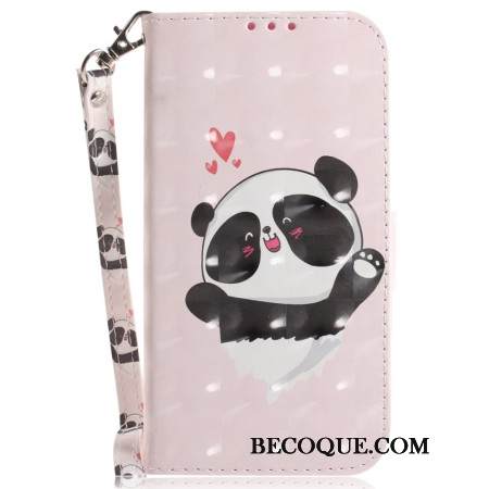 Kotelot Xiaomi 14t Pro Panda Love Hihnalla