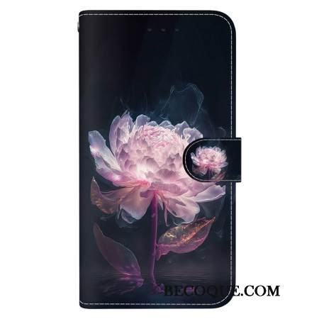 Kotelot Xiaomi Redmi Note 13 4g Violetti Pioni Hihnalla