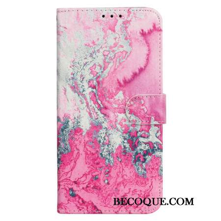 Kotelot iPhone 16 Plus Navy Pink Marble