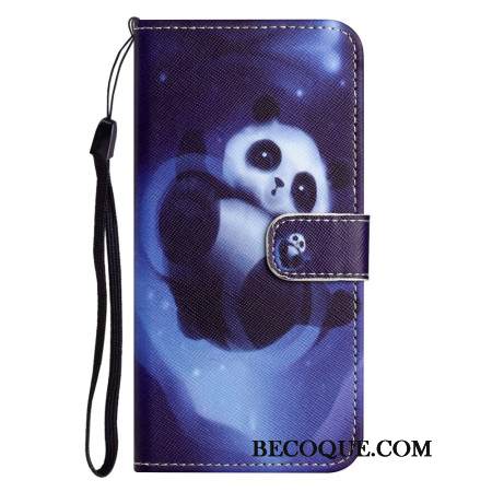 Kotelot iPhone 16 Pro Max Space Panda Strap