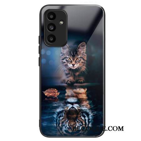 Kuori Samsung Galaxy A15 5g Cat And Tiger Tempered Glass