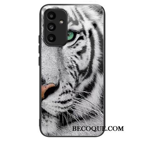 Kuori Samsung Galaxy A15 Tiger Head -karkaistu Lasi