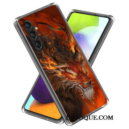 Kuori Samsung Galaxy A16 5g Fire Tiger Silikoni Suojakuori