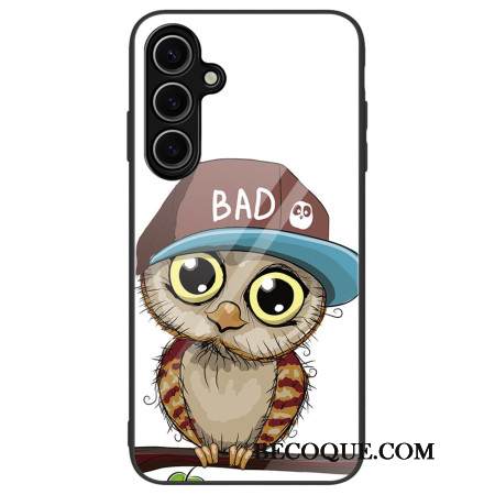 Kuori Samsung Galaxy S24 Fe Bad Owl Tempered Glass