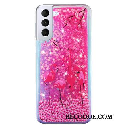 Kuori Samsung Galaxy S24 Plus 5g Bird Liquid Glitter